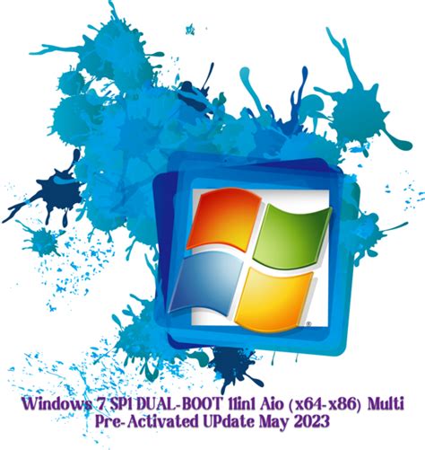 Windows 7 SP1 Dual-Boot AIO OEM April 2023